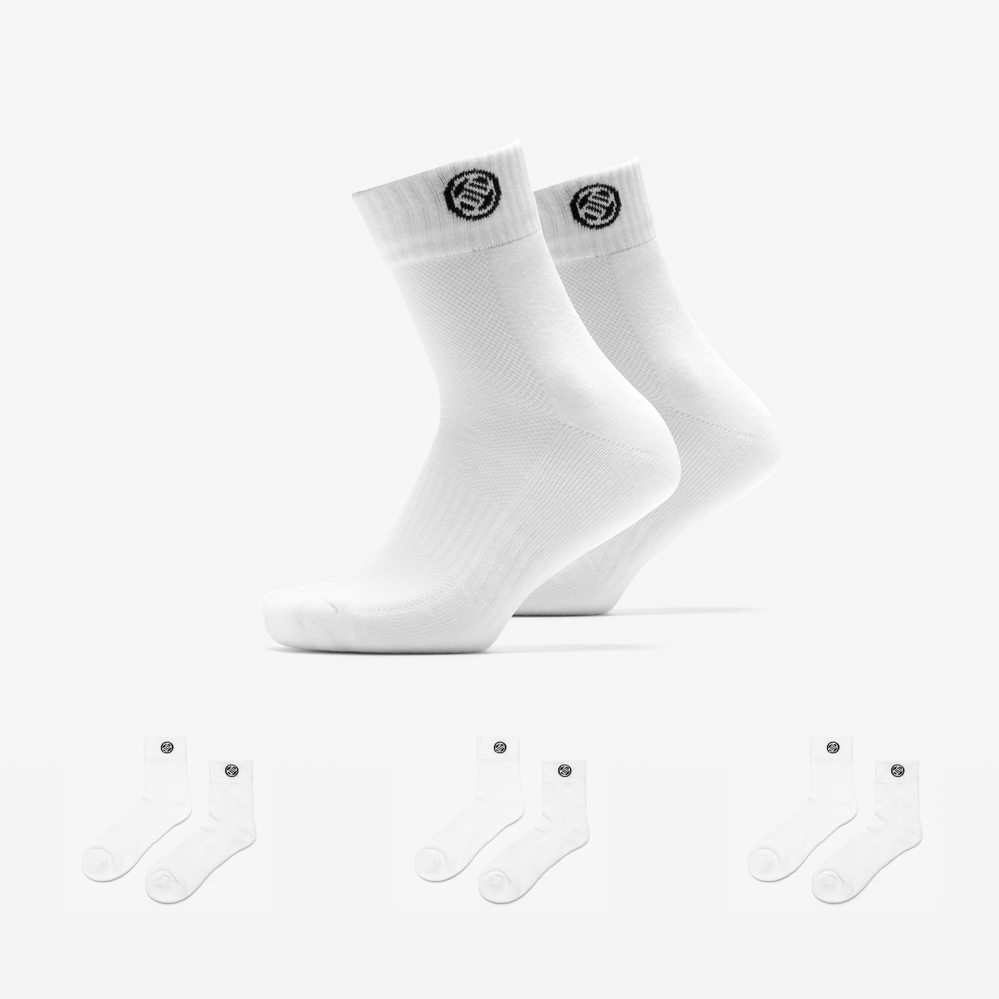 LUXIAOJUN Everyday Crew Socks (3 Pairs)