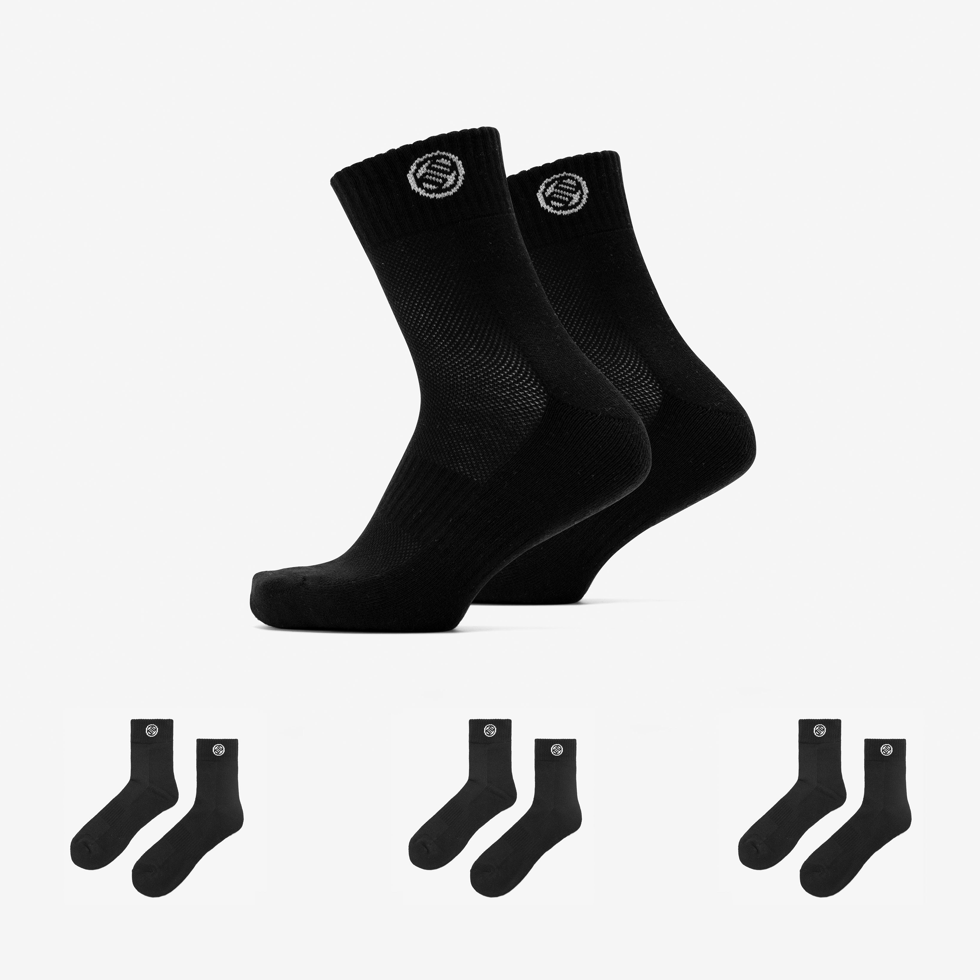 LUXIAOJUN Everyday Crew Socks (3 Pairs)