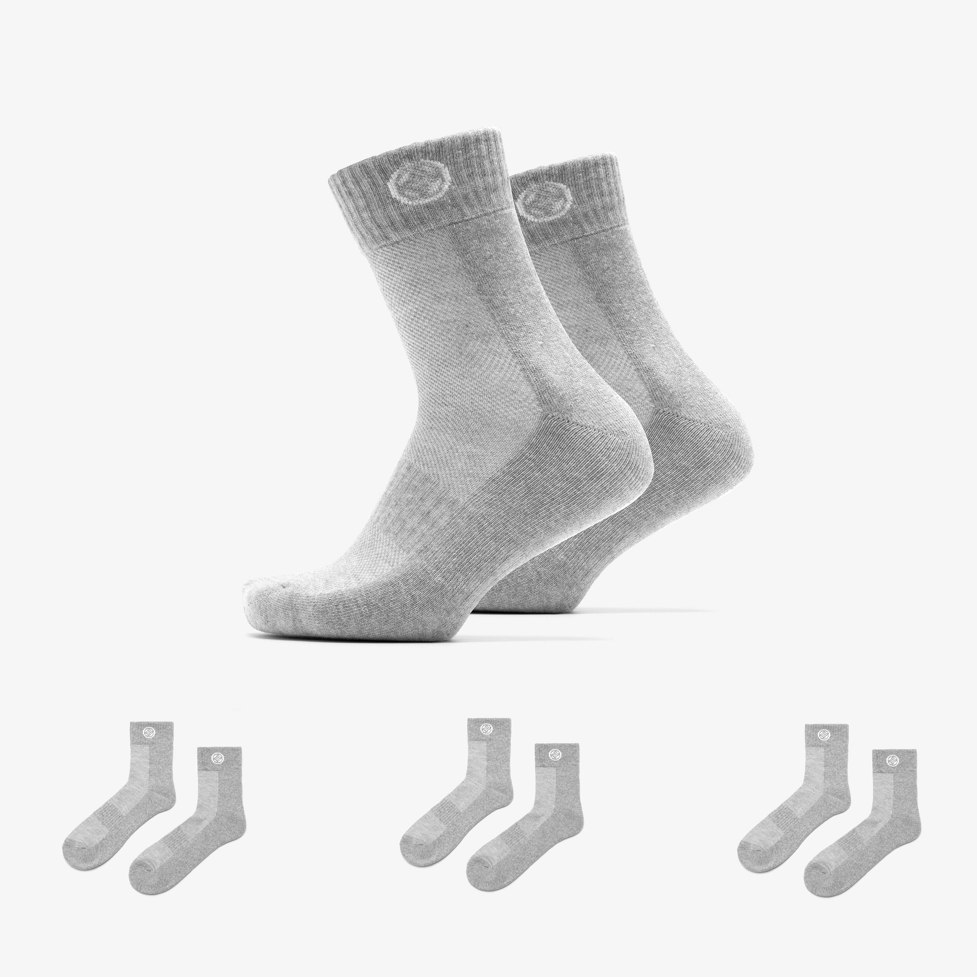 LUXIAOJUN Everyday Crew Socks (3 Pairs)