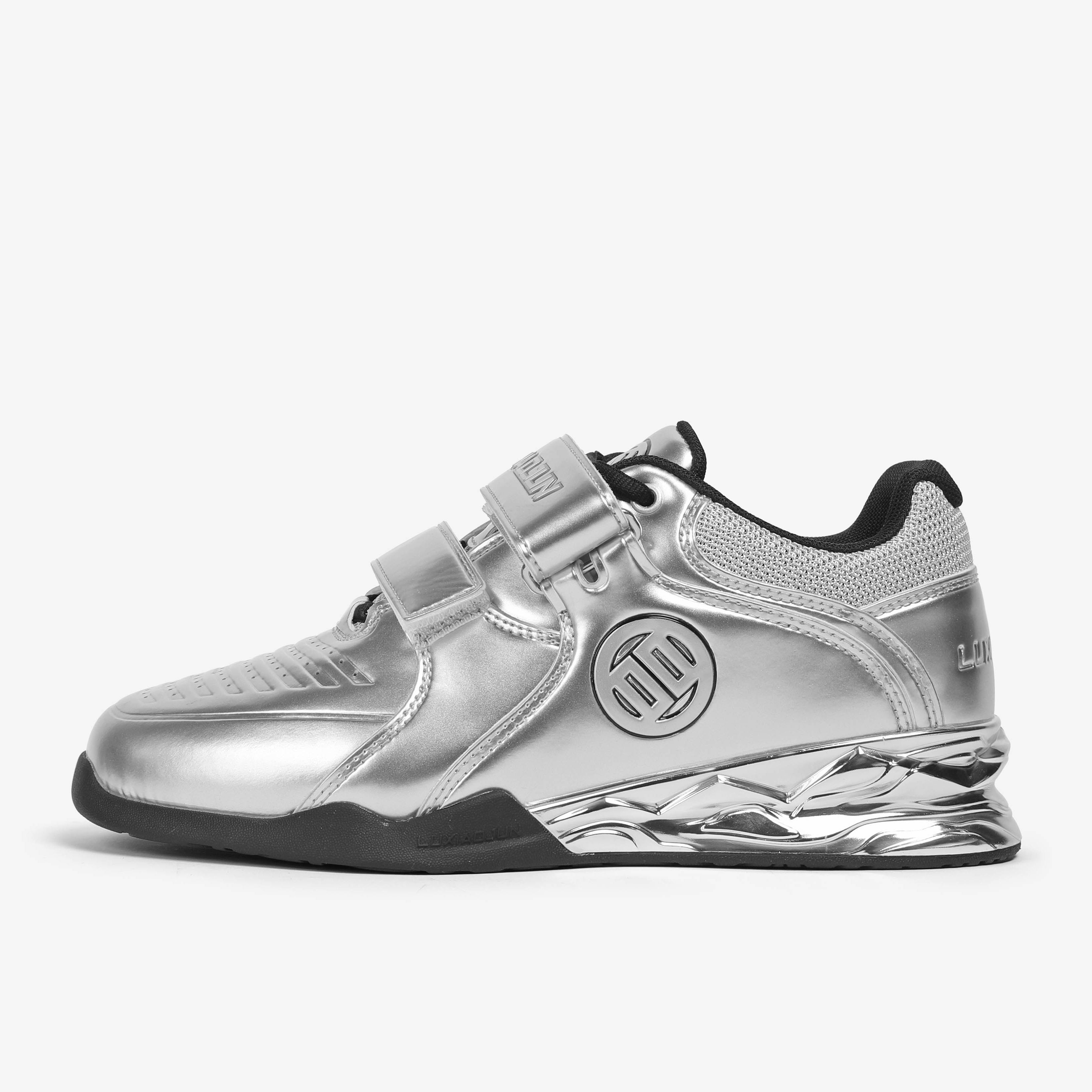 LUXIAOJUN PowerPro Weightlifting Shoes (Silver)