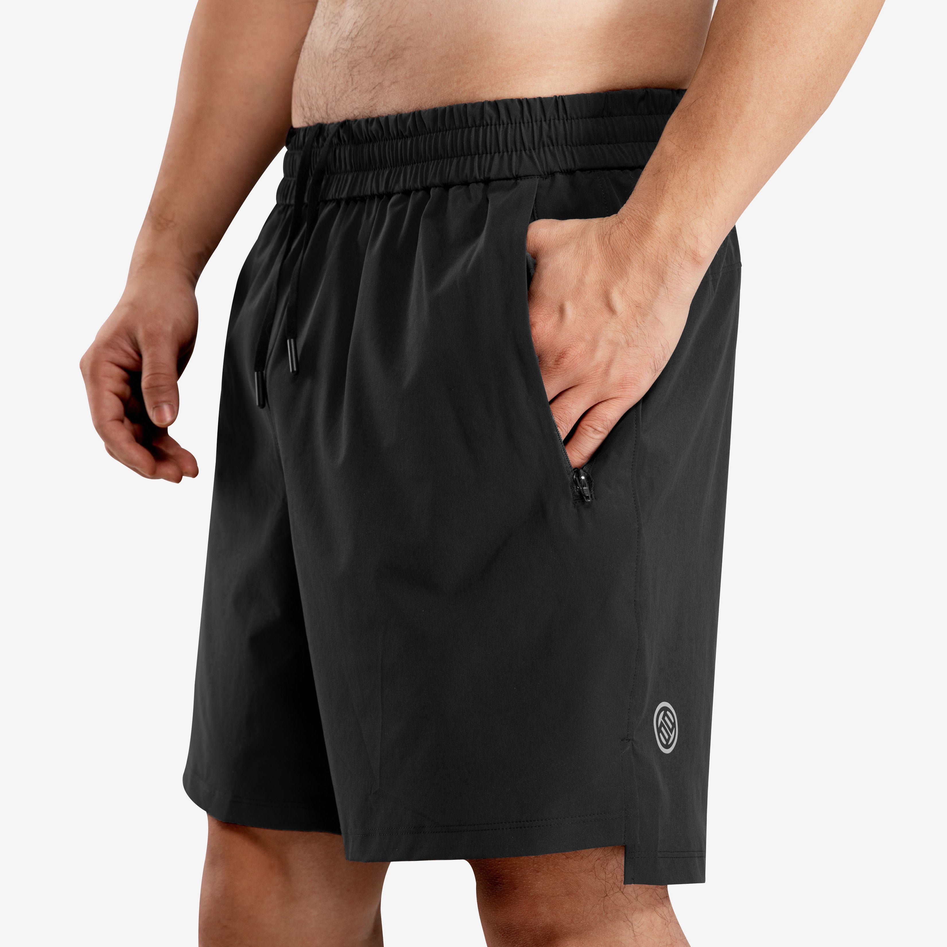 LUXIAOJUN Men's Workout Athletic Quick Dry Shorts 9”