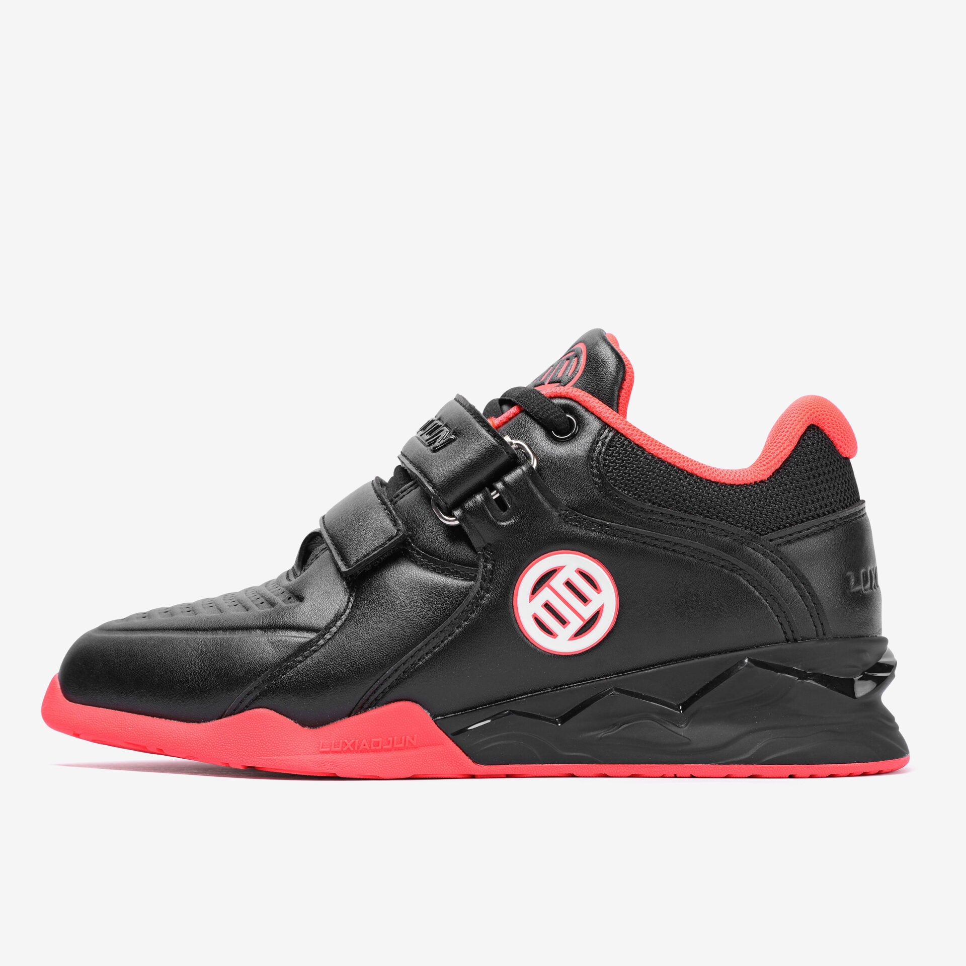 LUXIAOJUN PowerPro Weightlifting Shoes (Black and Red)