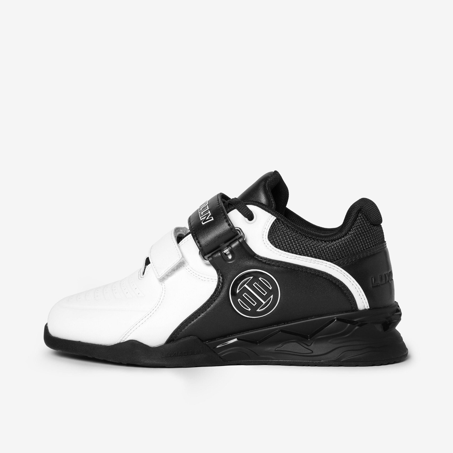 LUXIAOJUN PowerPro | Weightlifting Shoes (Panda) Main image left side with logo