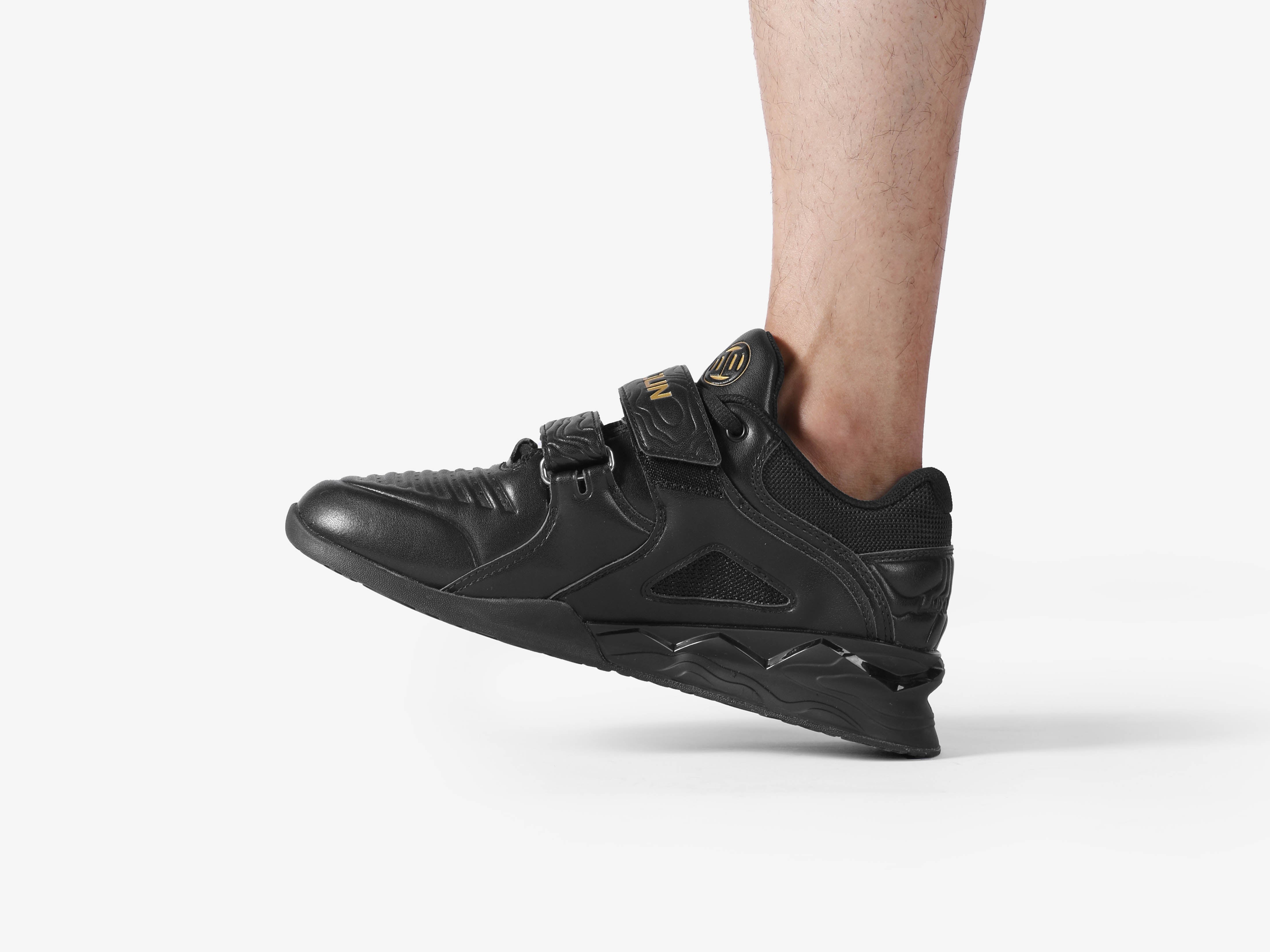 LUXIAOJUN PowerPro Weightlifting Shoes (Black)