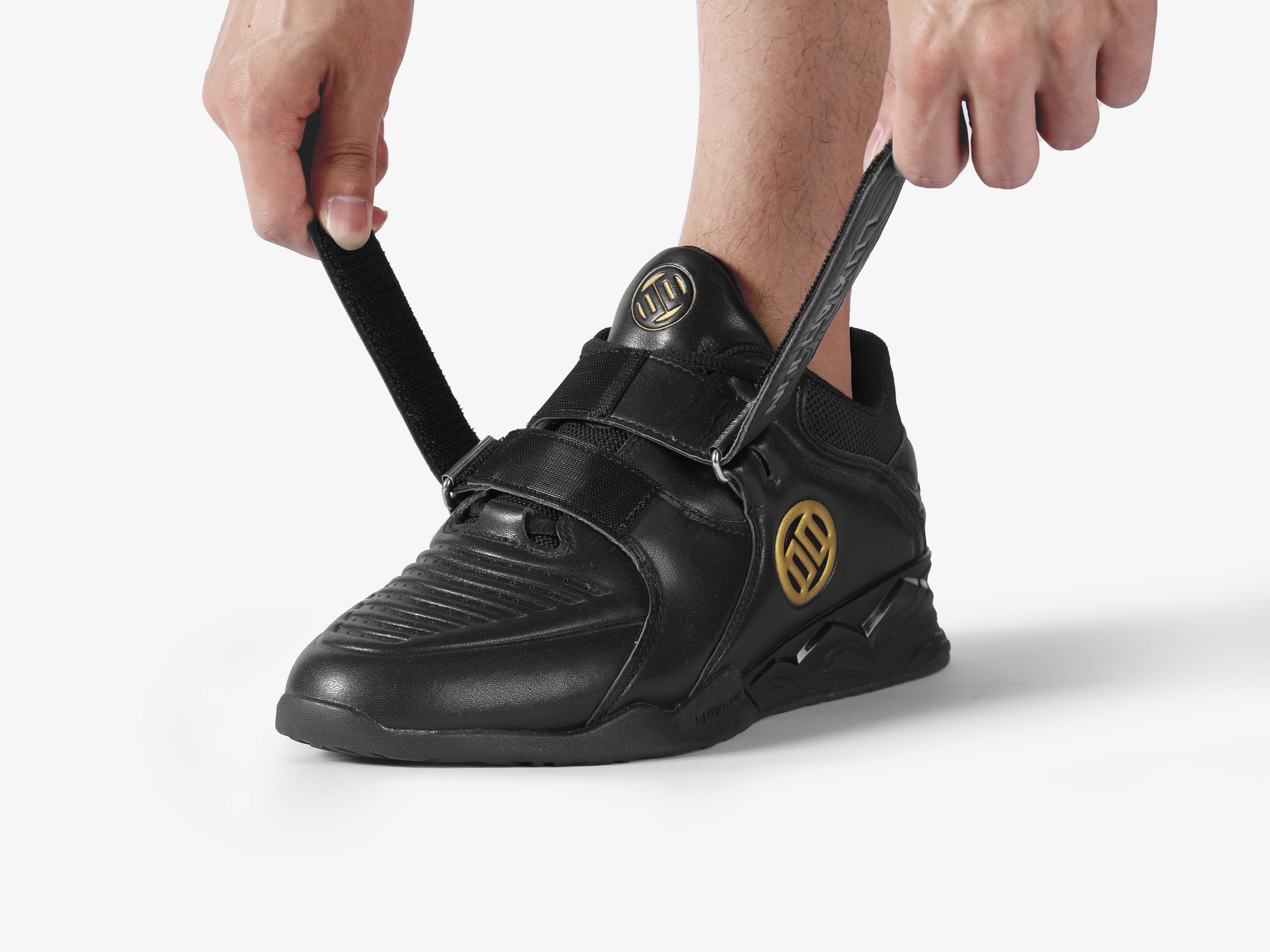 LUXIAOJUN PowerPro Weightlifting Shoes (Black)