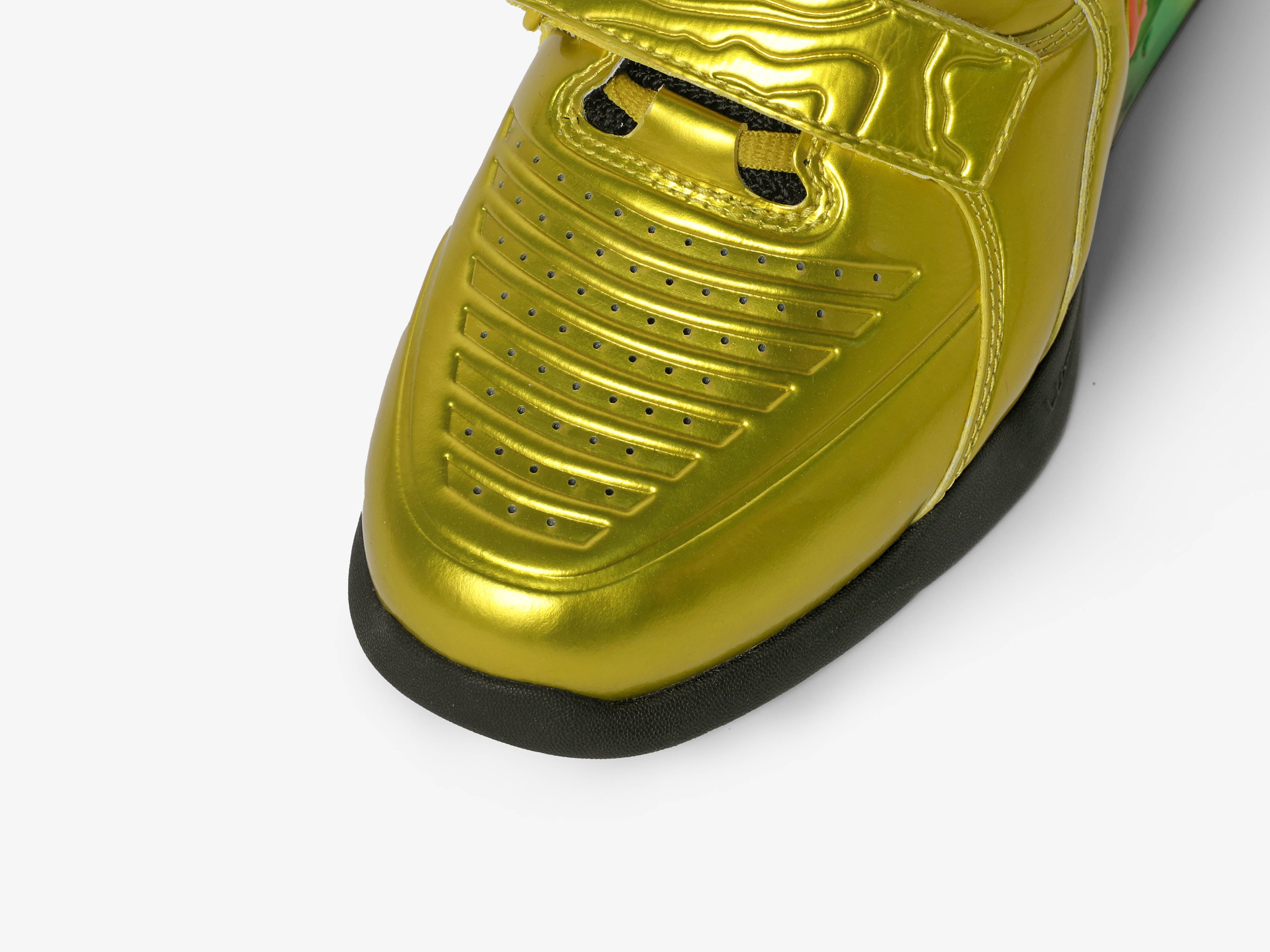 LUXIAOJUN Champion PowerPro Weightlifting Shoes (Golden)