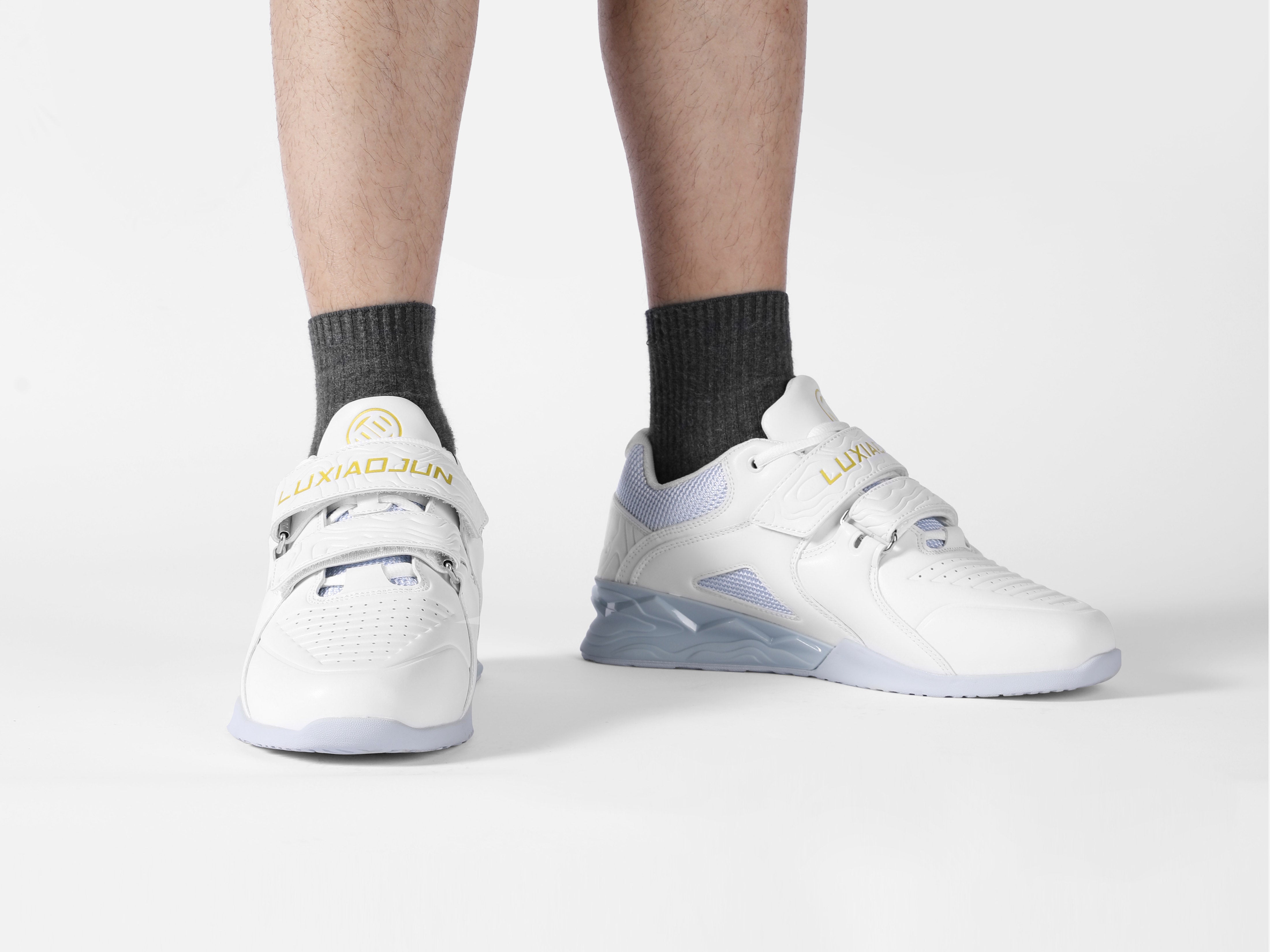 LOEM ホワイトシュシュ 新品未使用 LUXIAOJUN PowerPro Weightlifting Shoes (White)