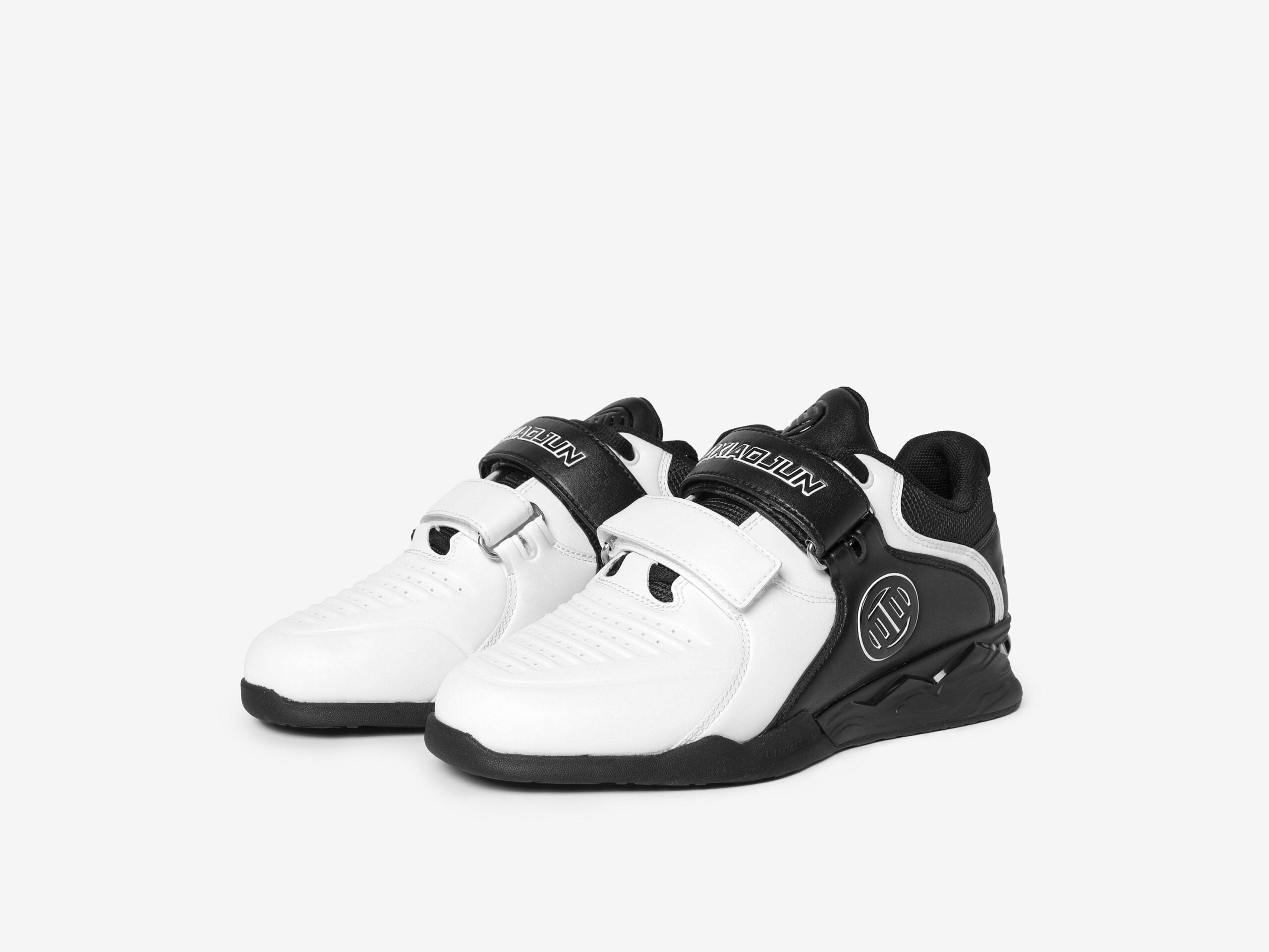 LUXIAOJUN PowerPro | Weightlifting Shoes (Panda) Pair side-by-side view