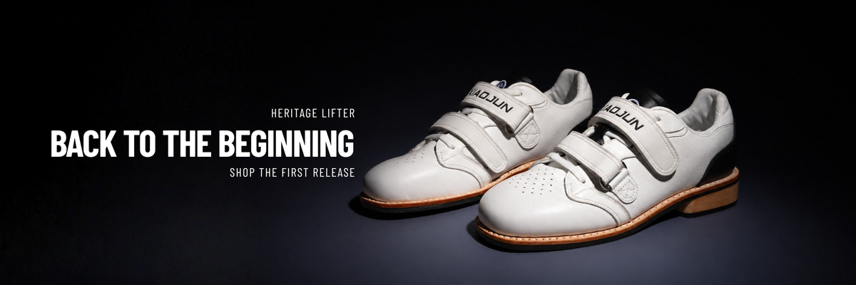 Heritage Lifter. Back to the Beginning. Shop the first release. The white Heritage Lifter on a dark floor.